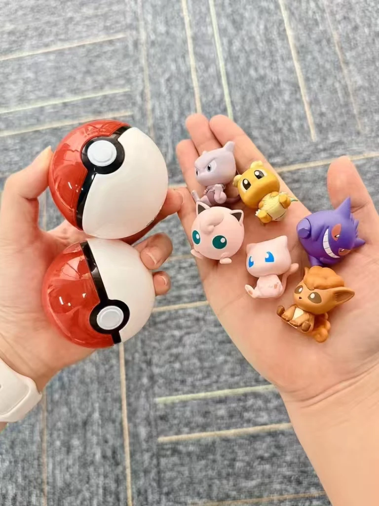 Funismo Pokémon Palmsize Wonders Series 3 lindas figuras de Poké Ball Actioin caja ciega figuras coleccionables adornos regalos para niños