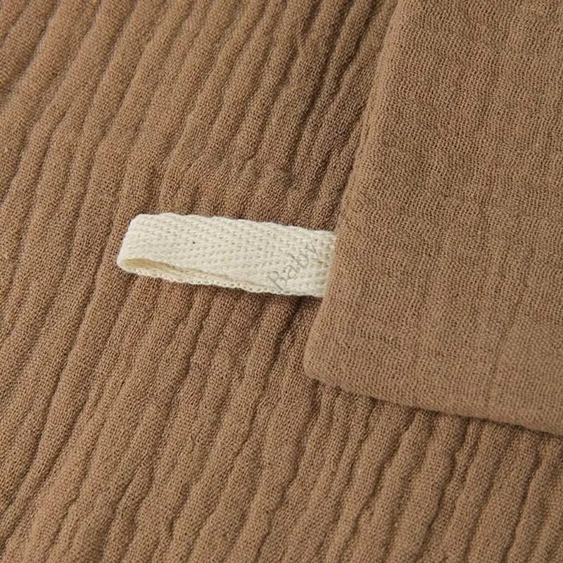 XXFE-toallitas algodón transpirables para bebé, 4 Uds., para cuidado y cuerpo infantil, paño para eructar - imagen 5