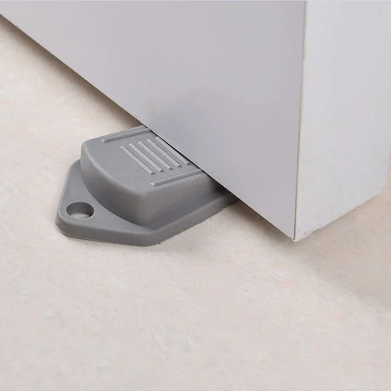 Tope de puerta antipellizcos de silicona para niños y bebés - imagen 4