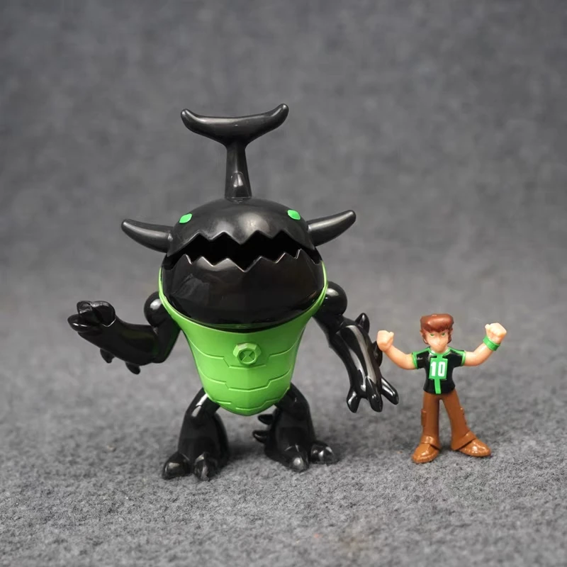 Ben10 Ben Tennyson Omniverse McD figura de acción colaborativa juguetes regalo Upchuck y Ben figura de PVC modelo juguete niños sorpresa