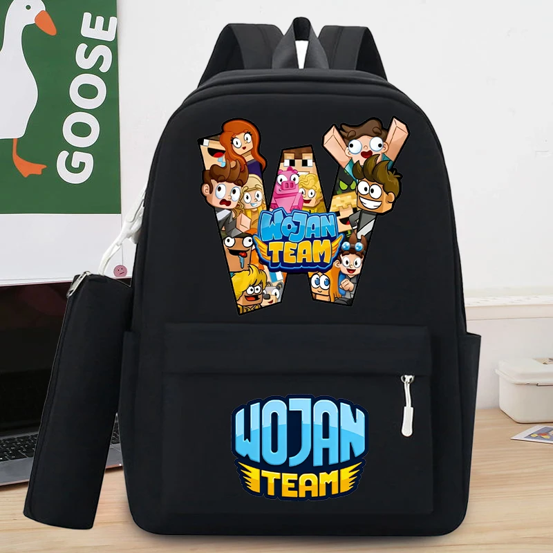 Mochila escolar Wojan con estuche anime – Gran capacidad