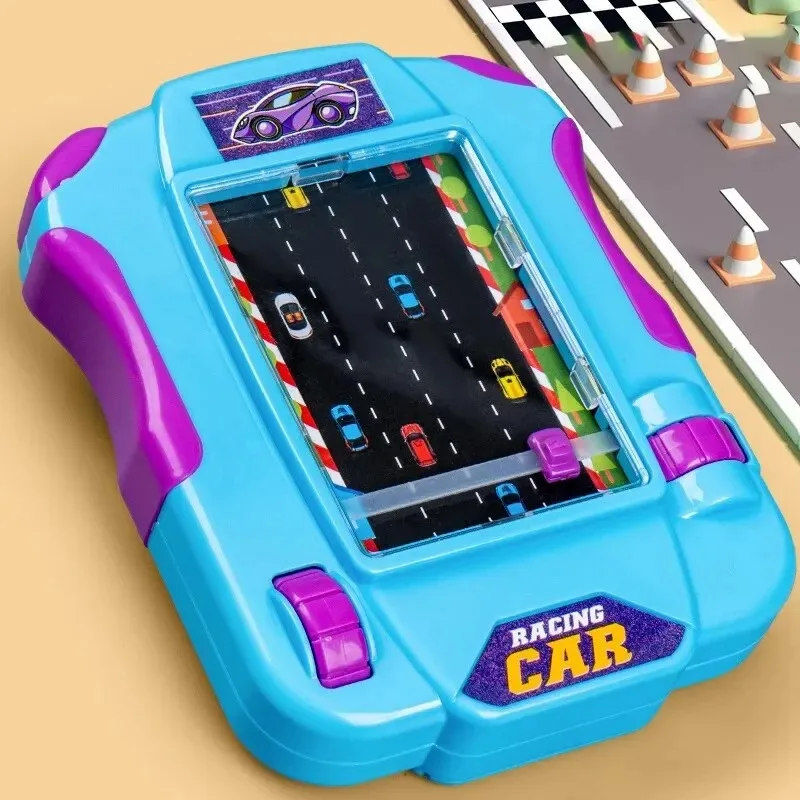 Mini juego de coches de carreras para niños, juego de palmas de aventura, juguetes simulados de coches de conducción, juguetes educativos de mesa - imagen 3