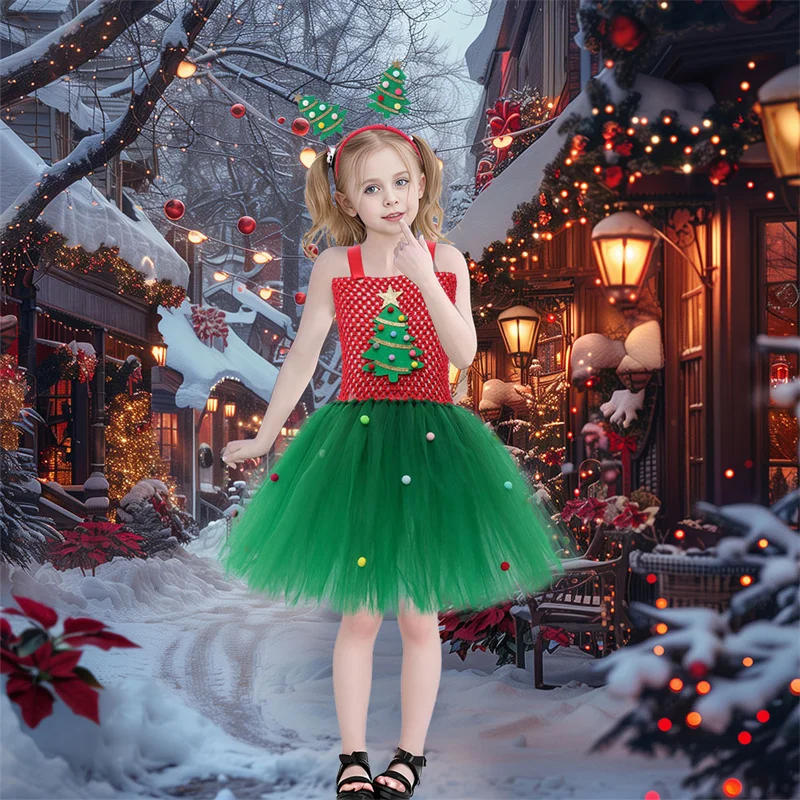 Vestido princesa de tul para niña: ideal Navidad, fiestas o Carnaval - imagen 2