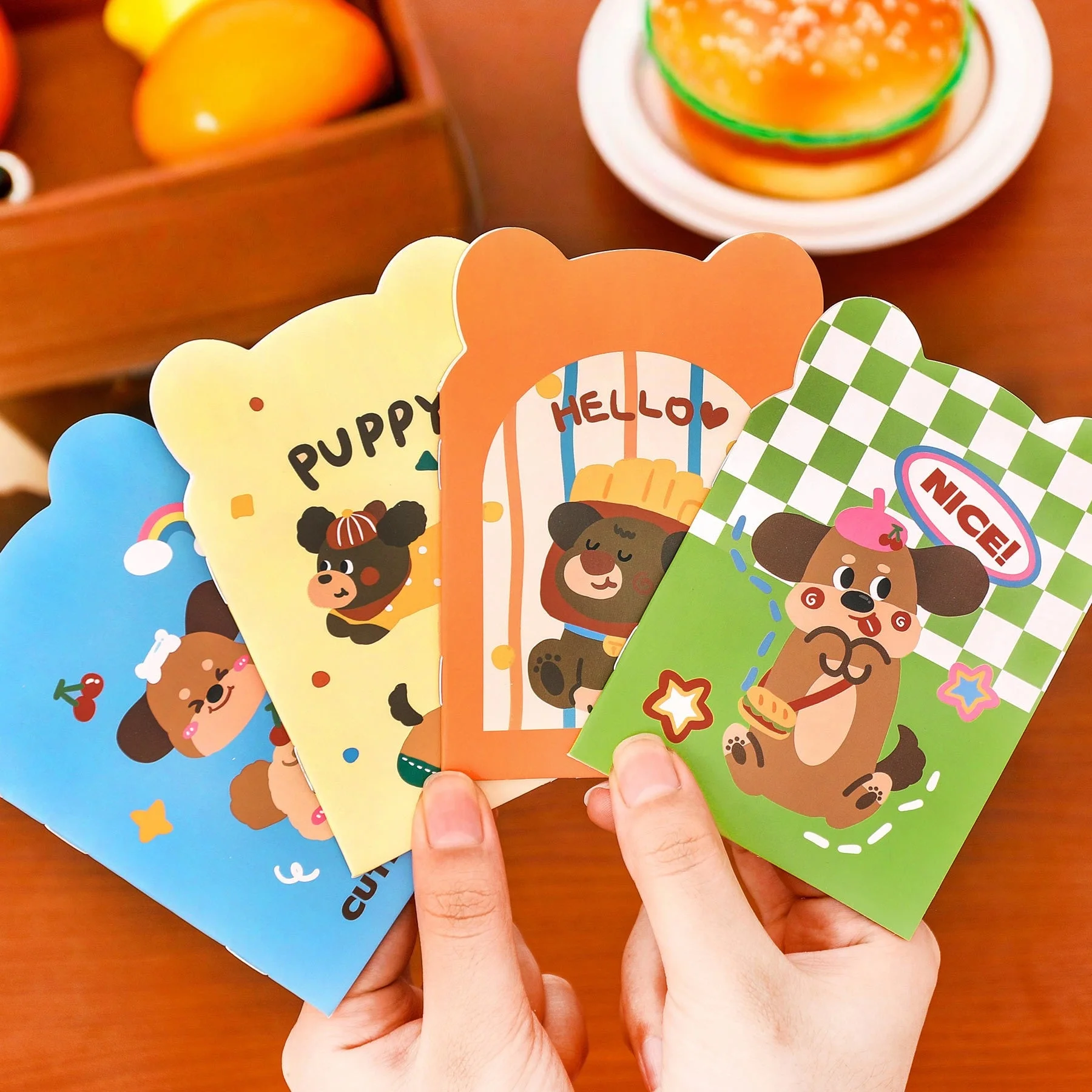 Papelería Kawaii, suministros escolares, accesorios de oficina, Bloc de notas de papel para rascar, diario, cuaderno estético de capibara - imagen 3