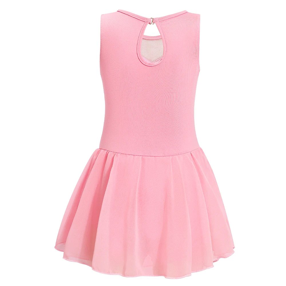 Maillot ballet niña con tutú – Para gimnasia y patinaje - imagen 2