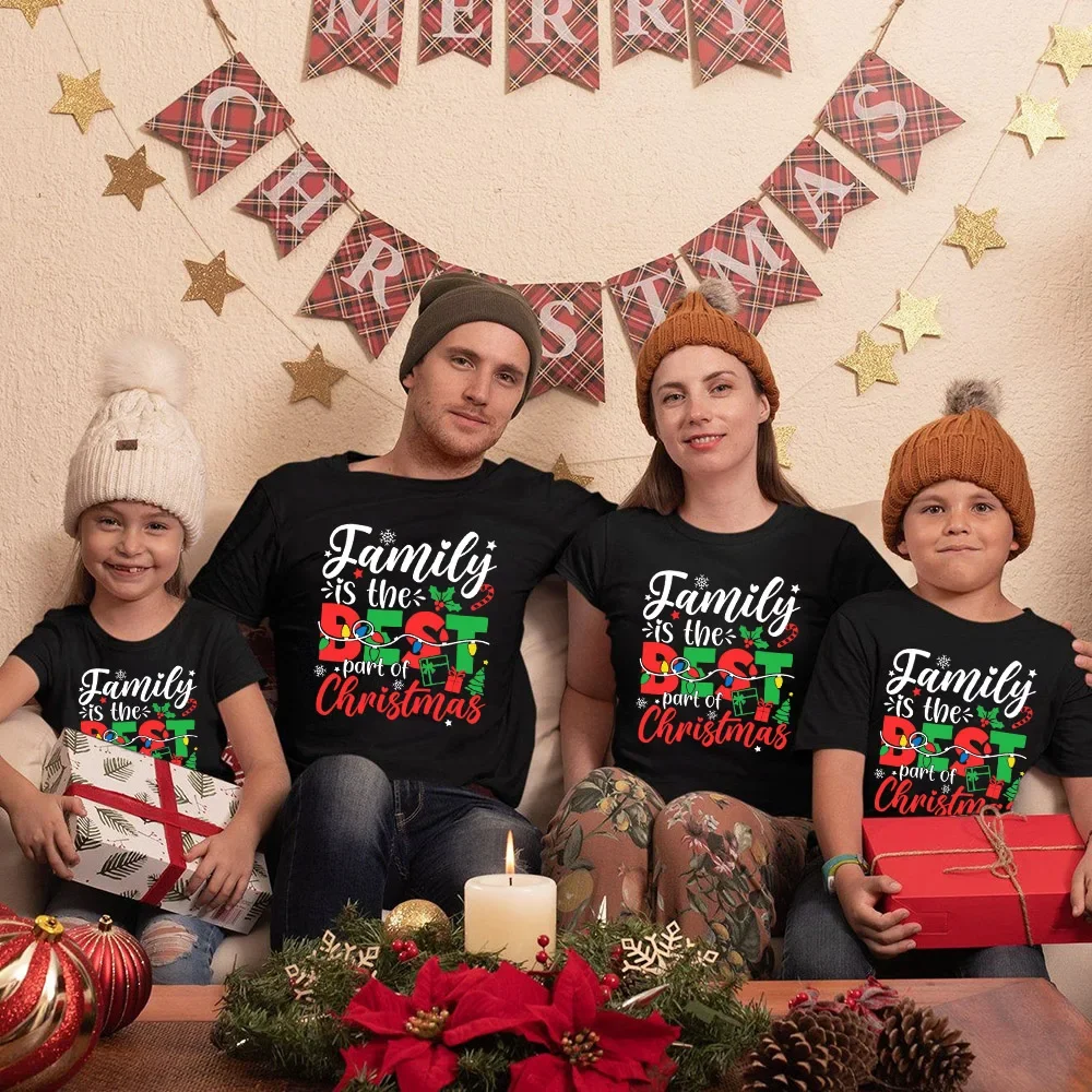 Camisas navideñas a juego para toda la familia – Cómodo y festivo - imagen 2