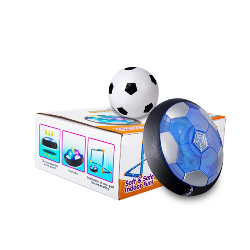 Balón de fútbol flotante eléctrico recargable para niños, juguete de fútbol flotante para interiores, juguete de fútbol interior y exterior, regalo de cumpleaños - imagen 3