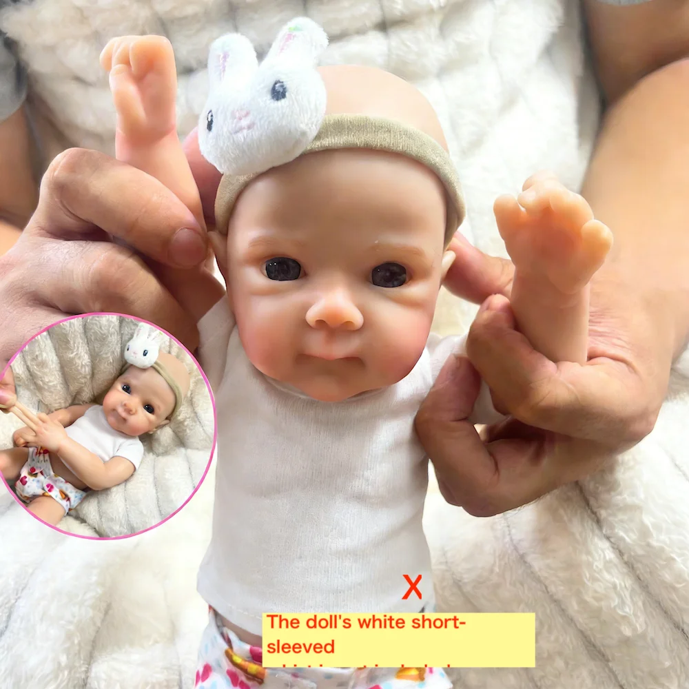 Muñeca reborn Bettie de silicona lavable para niñas - imagen 4