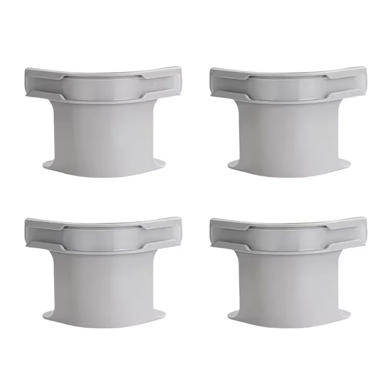 4pcs Silver