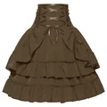 A brown