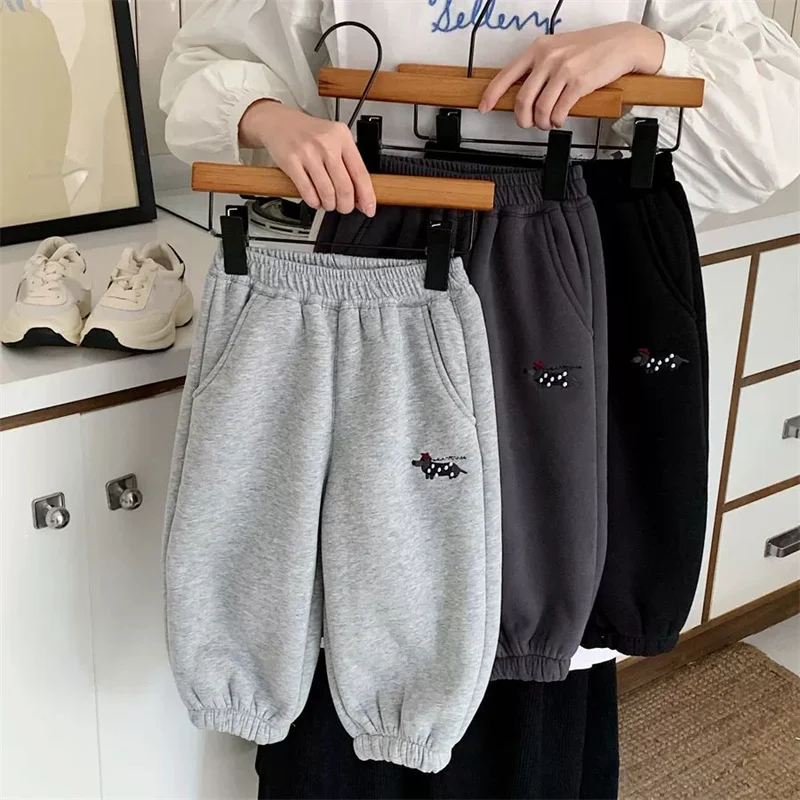 Pantalones acolchados de invierno para niños y niñas - imagen 3