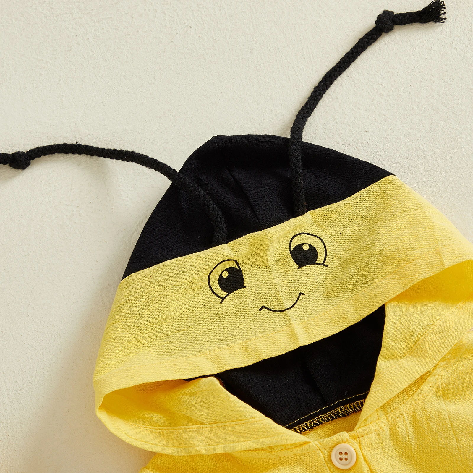 Tregren disfraz de abeja para bebé recién nacido – Pelele con capucha - imagen 4