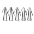 5PCS Silver
