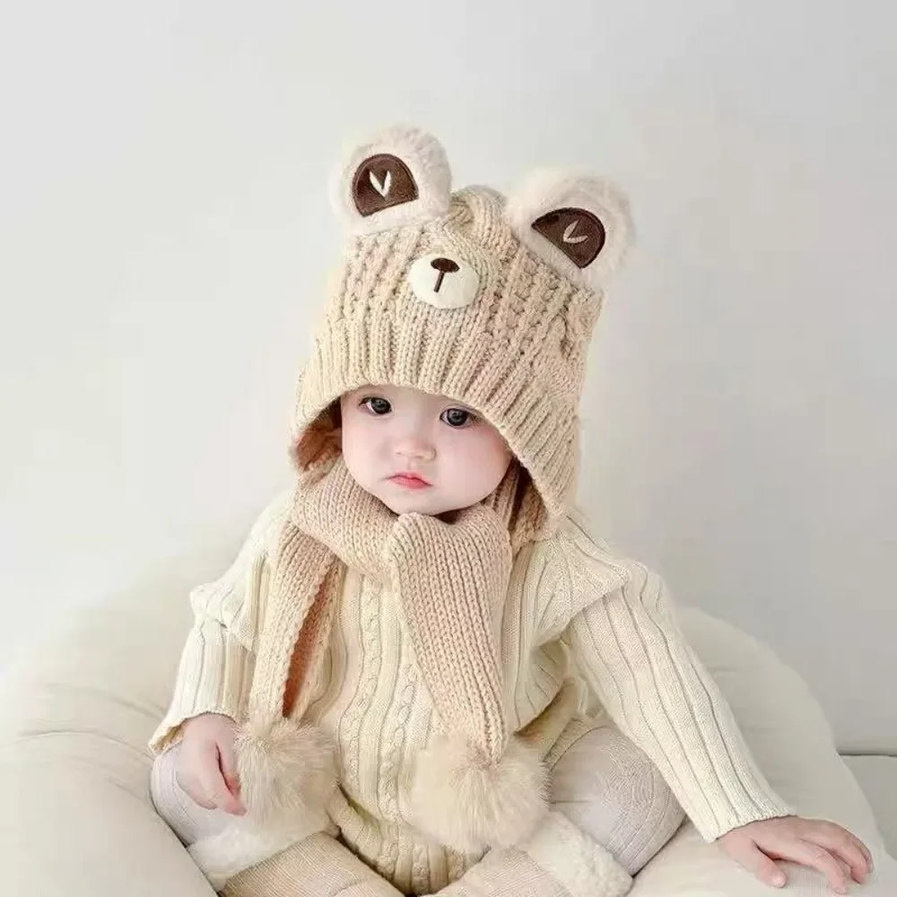 Gorro de punto infantil con pompón – Antiviento y térmico - imagen 3