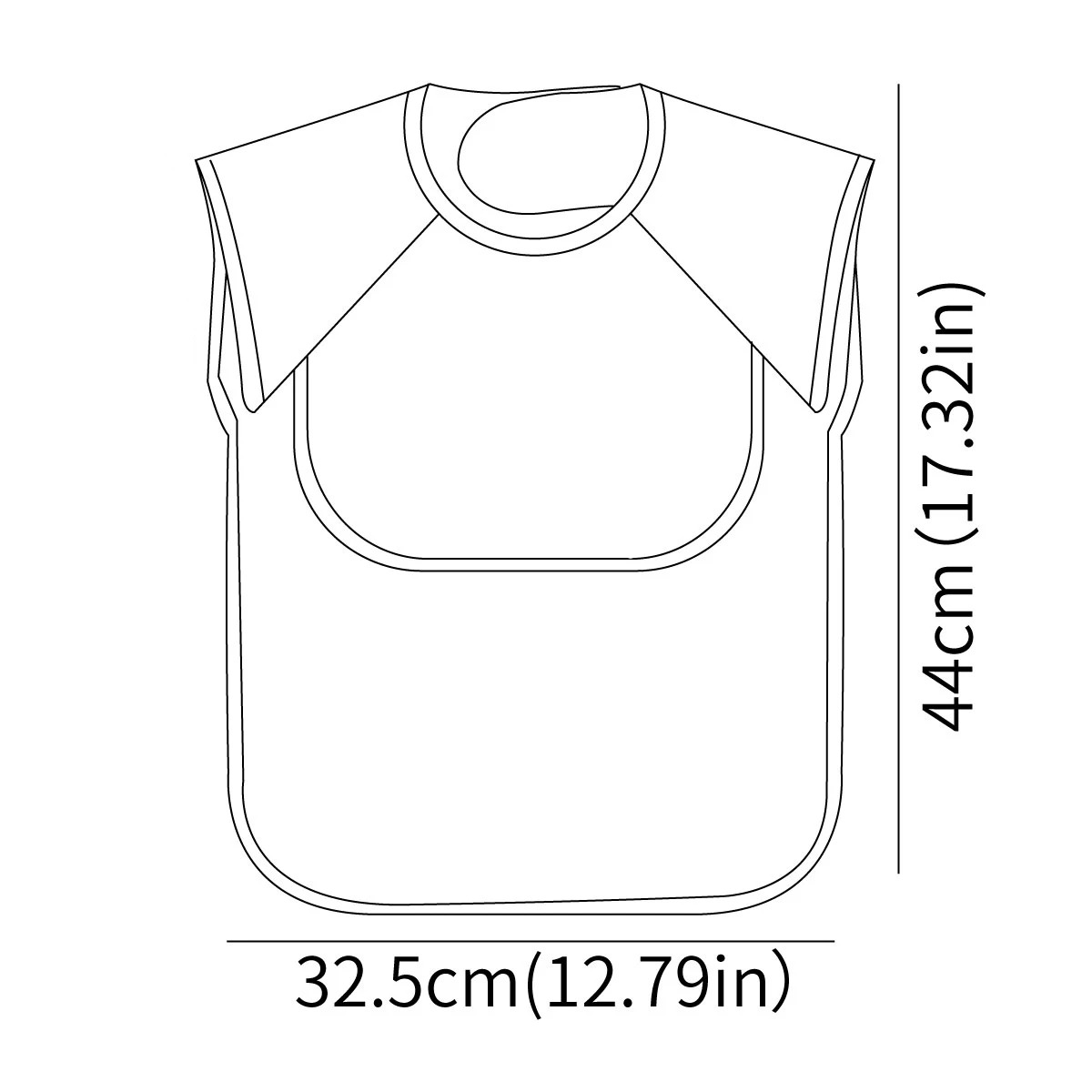 Baberos para comer Elinfant, paño para eructar fácil de limpiar, Baberos para comer sin lavado, delantal simulado para niños y niñas, accesorios de comida para bebés - imagen 2