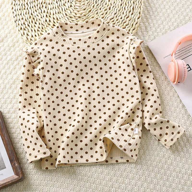 beige dots