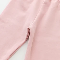 Leggings con aplique de strass para niña