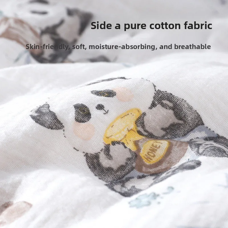 Manta Minky Dot para niños de grado A, edredón para siesta para recién nacidos de guardería, cubierta antipatadas transpirable cálida y agradable para la piel para invierno - imagen 3