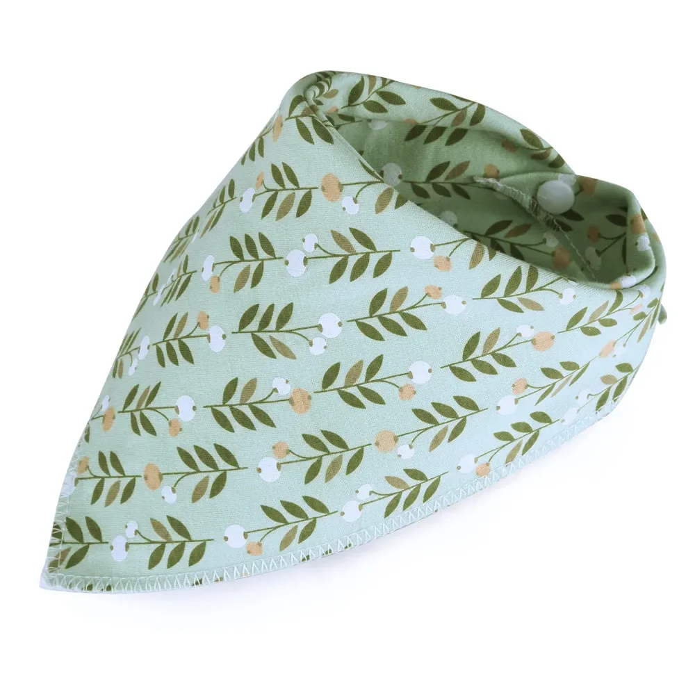 Baberos Bandana suaves para bebé, toallas de Saliva para niño pequeño, Babador de dibujos animados, tejido de Saliva para recién nacido, delantal de tela para eructar, bufanda - imagen 4