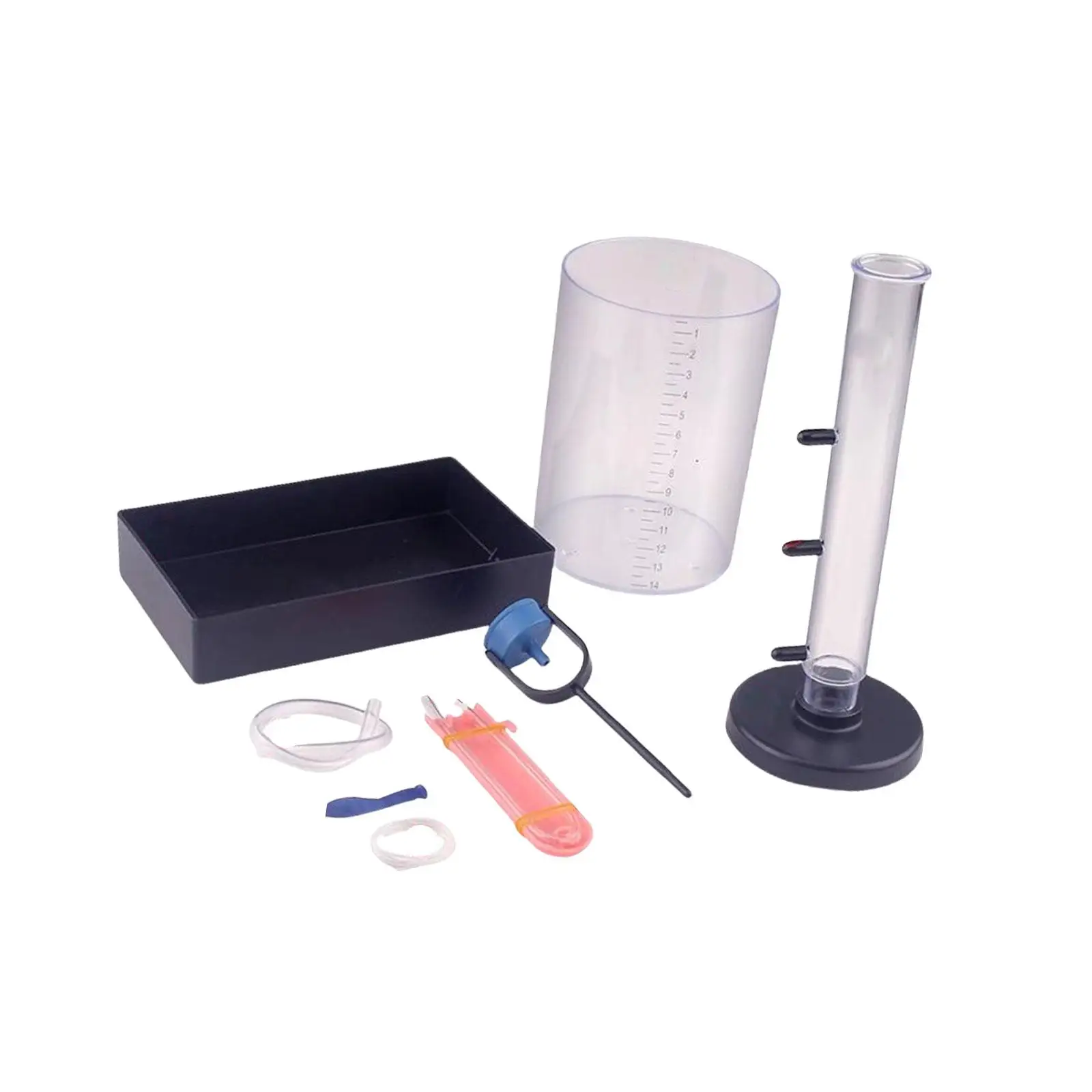 Physics Experiment Model Liquid Pressure and Depth Relationship for Children