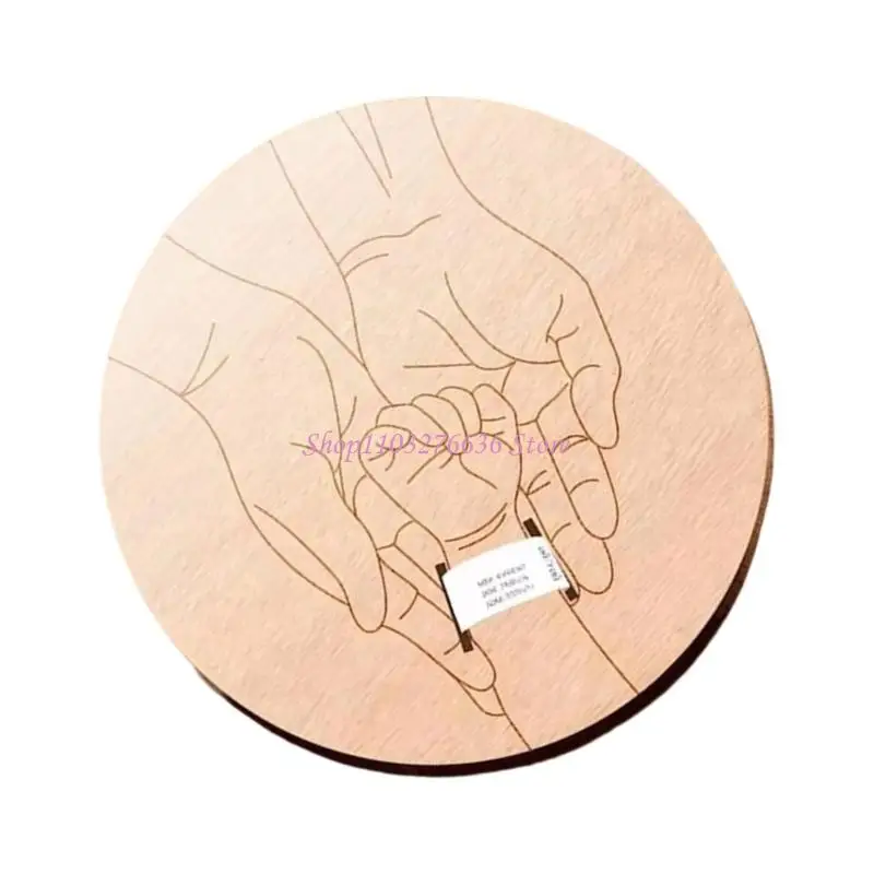 Trona acolchada de madera para bebé - imagen 2