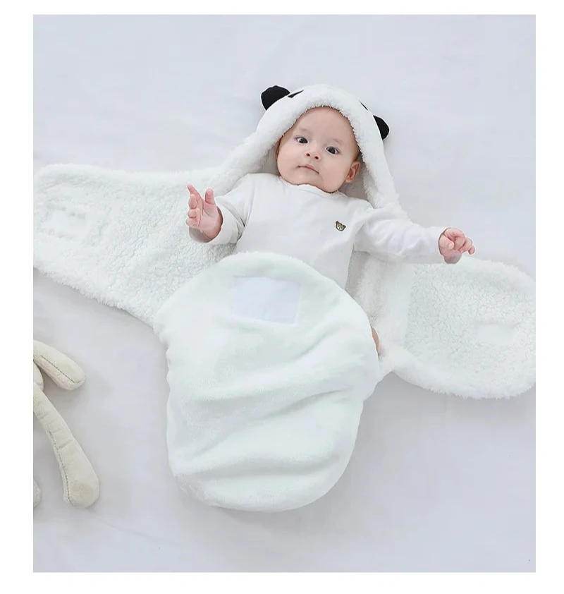 Edredón terciopelo bebé recién nacido – Funda edredón animal Otoño Invierno