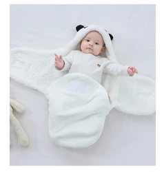 Edredón terciopelo bebé recién nacido – Funda edredón animal Otoño Invierno
