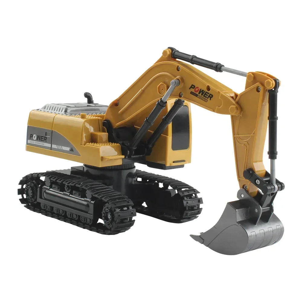 Excavadora teledirigida con luces y sonido – Giro 360° aleación - imagen 3