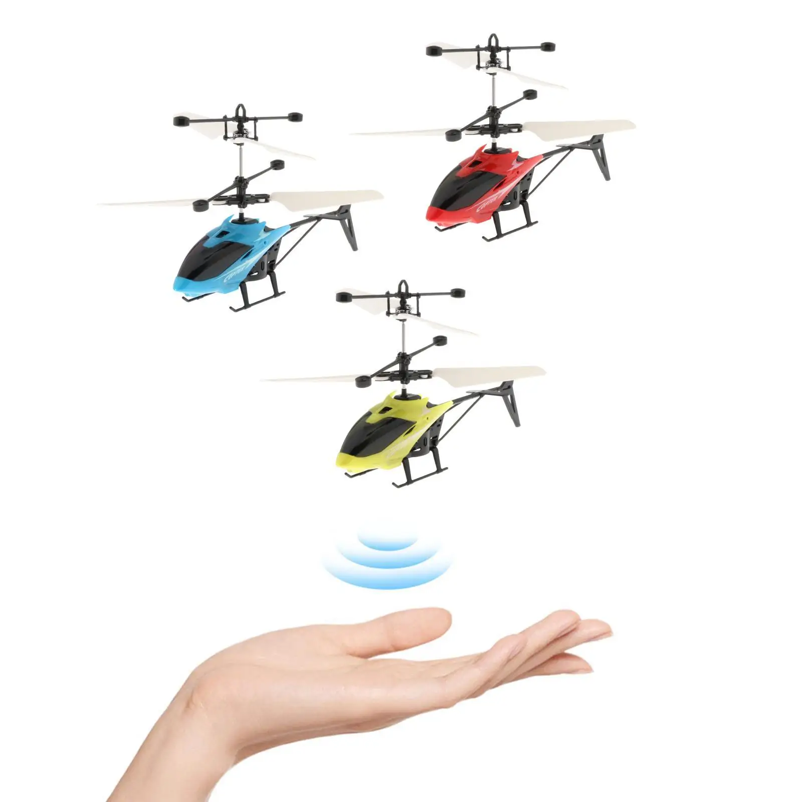 Helicóptero teledirigido RC infantil con mando a distancia - imagen 3