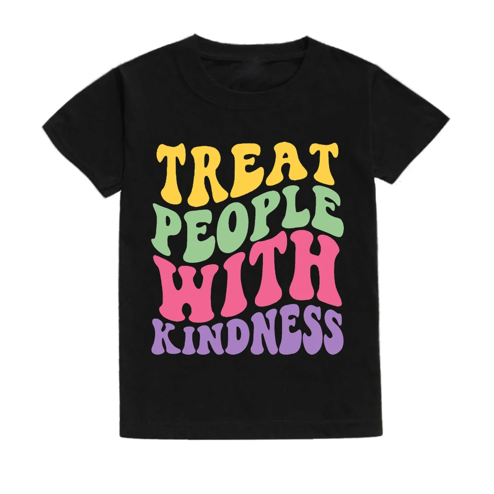 Camiseta Treat People with Kindness de algodón para niño - imagen 3