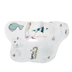 Babero infantil giratorio 360° de tela suave