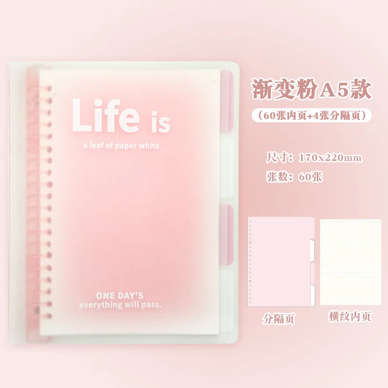 A5 pink