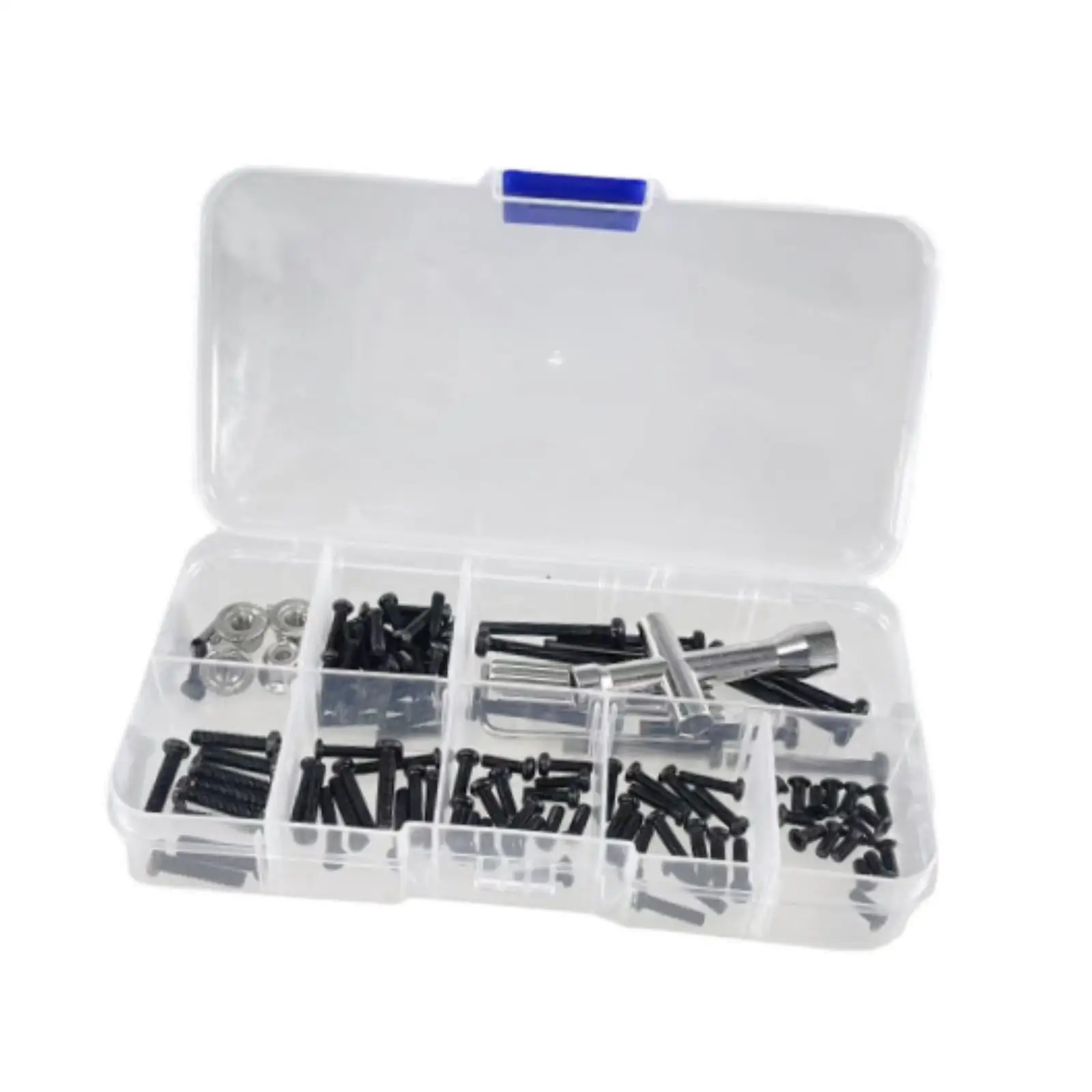 RC Car Screw Kit with Storage Box Repair Tool for 16207 16208 1/16 RC Car