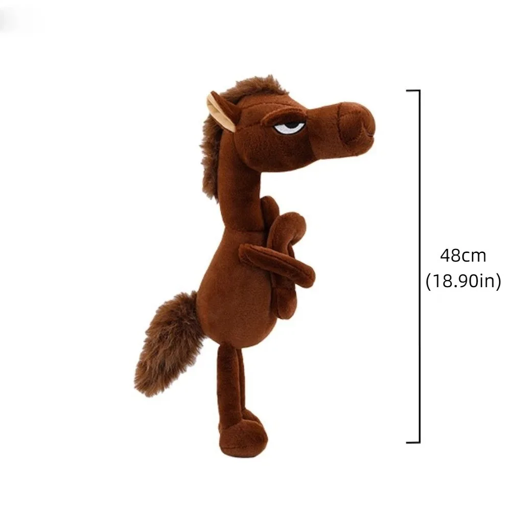 Caballo de peluche suave para niños – 30 cm - imagen 4