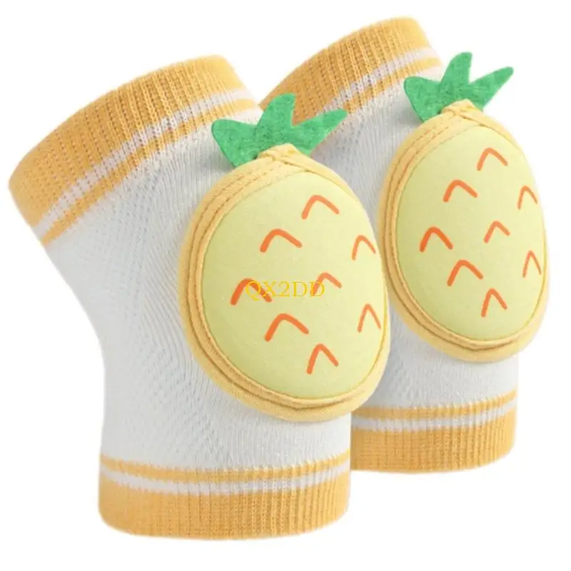 QX2D Baby Anti Slip Mangas rastreo rastreo elástico Guardias rodilla suaves Protecciones cómodas - imagen 3