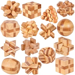 Lu Ban Lock – Rompecabezas 3D de madera para niños