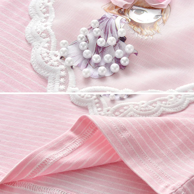 Camisa voladora bordada con volantes de manga larga para niñas, ropa para niños pequeños, blusa para niñas pequeñas - imagen 4