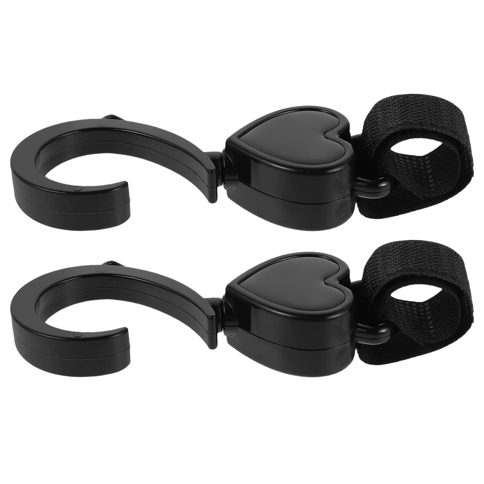 Ganchos universales para silla de paseo con bolsa espaciada – Accesorio práctico - imagen 2