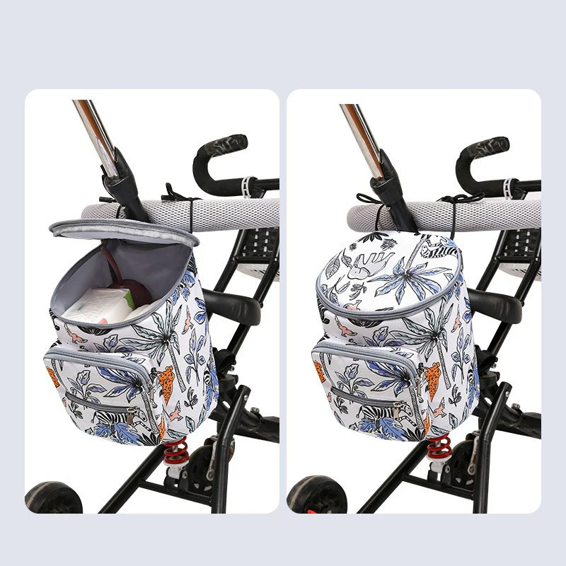 Bolsa con cremallera para cochecito de bebé – Gran capacidad - imagen 4