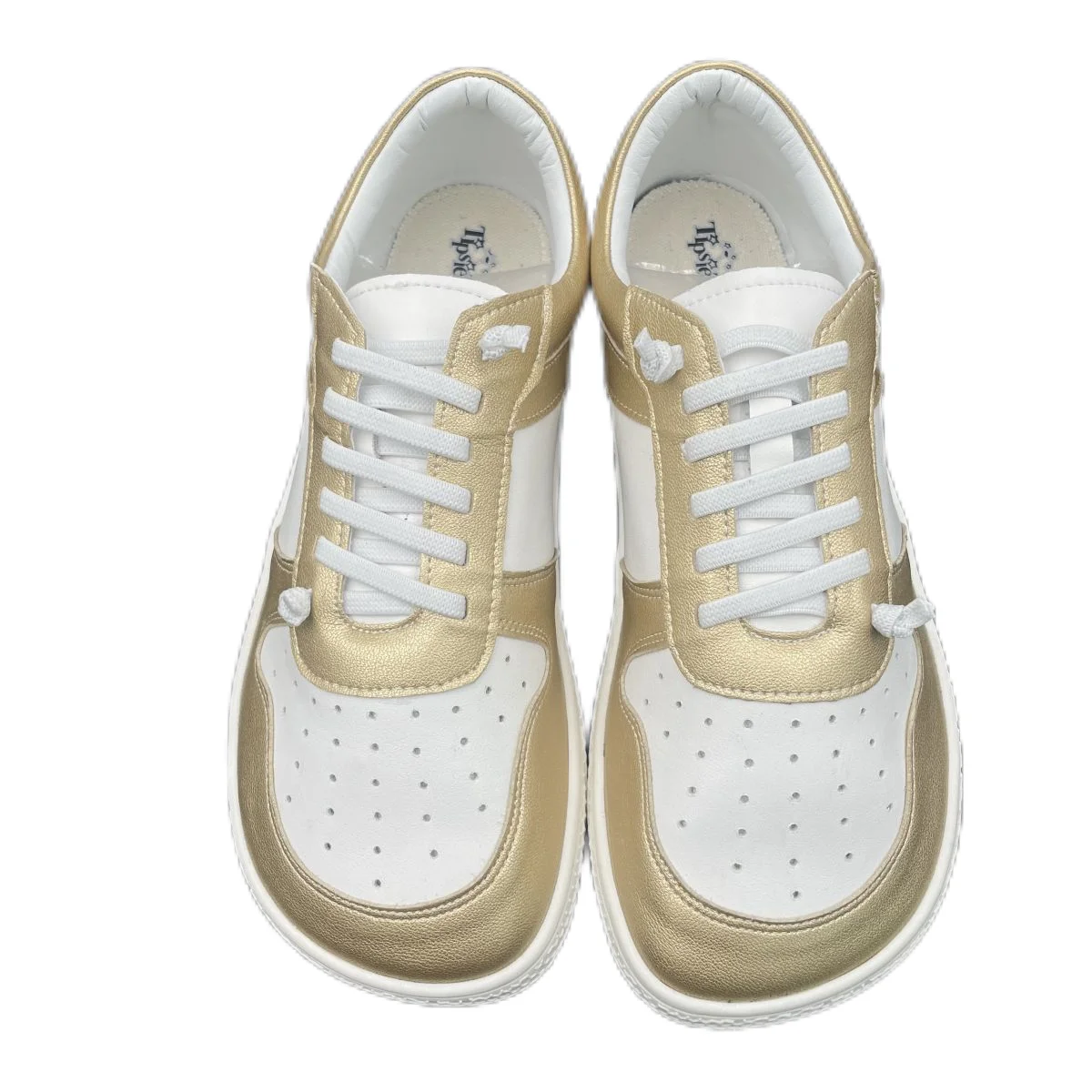 Tipsietoes-zapatillas de deporte descalzas de piel auténtica para hombre y mujer, zapatos planos suaves con suela de caída cero, punta más ancha, peso ligero y Flexible, 2025 - imagen 2