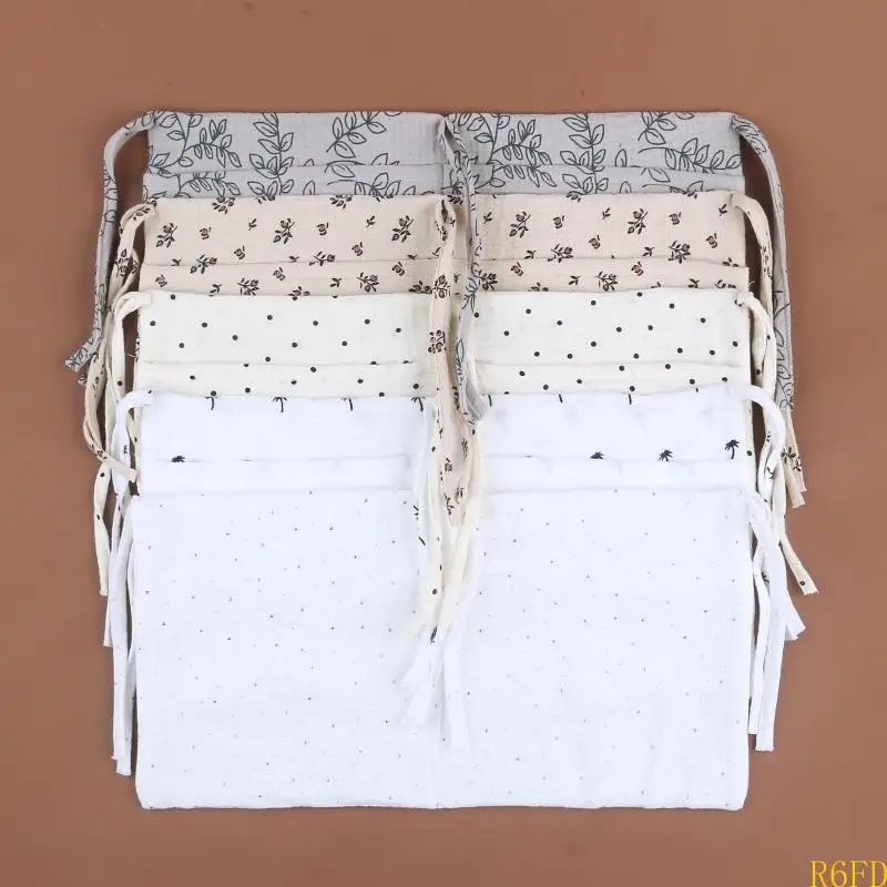 Bolsa organizador cabecera R6FD bolsas para colgar para bebés Bolsas almacenamiento pañales cabecera múltiples - imagen 2