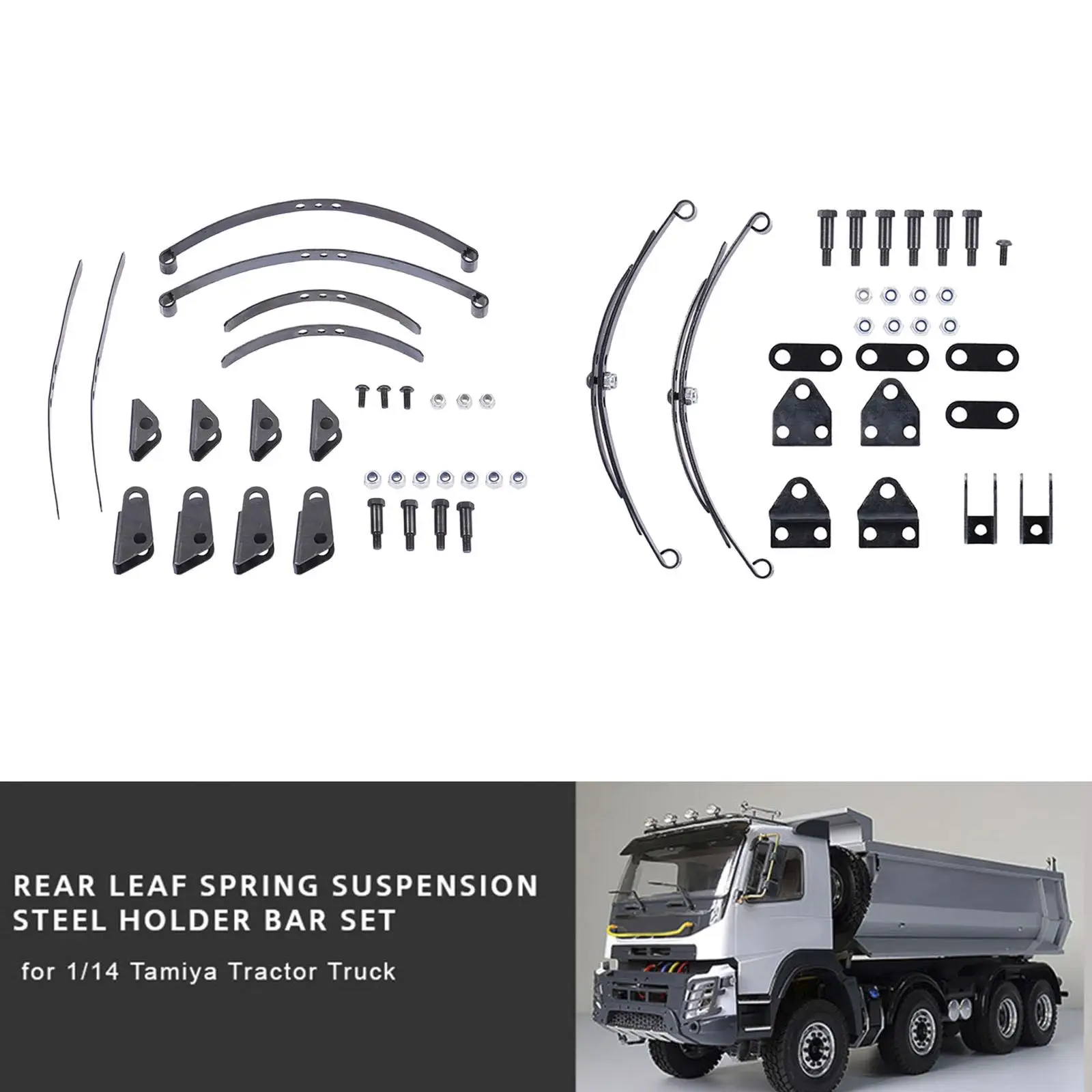 Kit tractor RC 1/14 – Chasis, suspensión y piezas de mejora - imagen 5