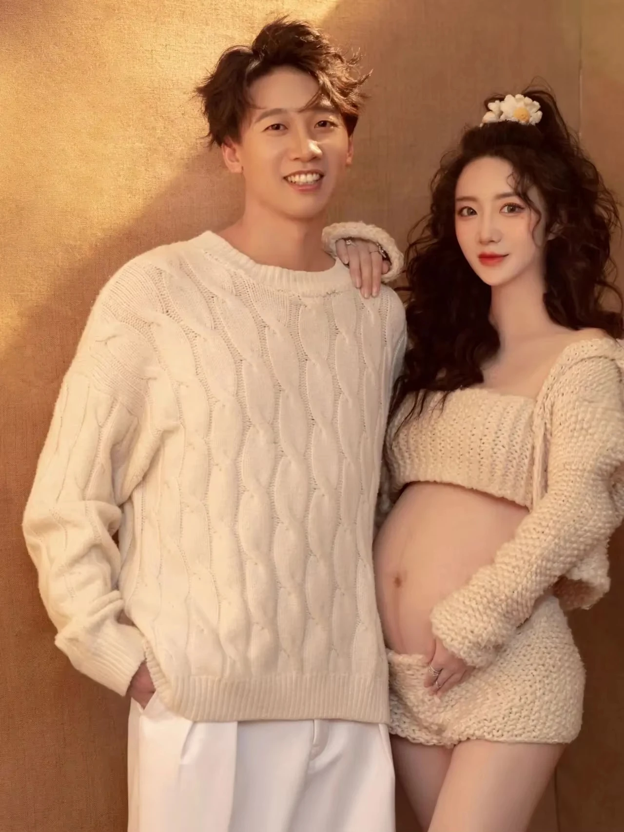 Ropa para sesión de fotos de embarazo: cárdigans y complementos - imagen 4