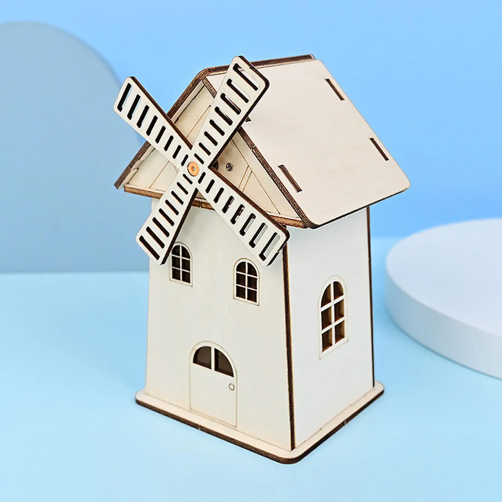 DIY Wooden Science Experiment Model Kit 3D Puzzles for Kids Children Teens
