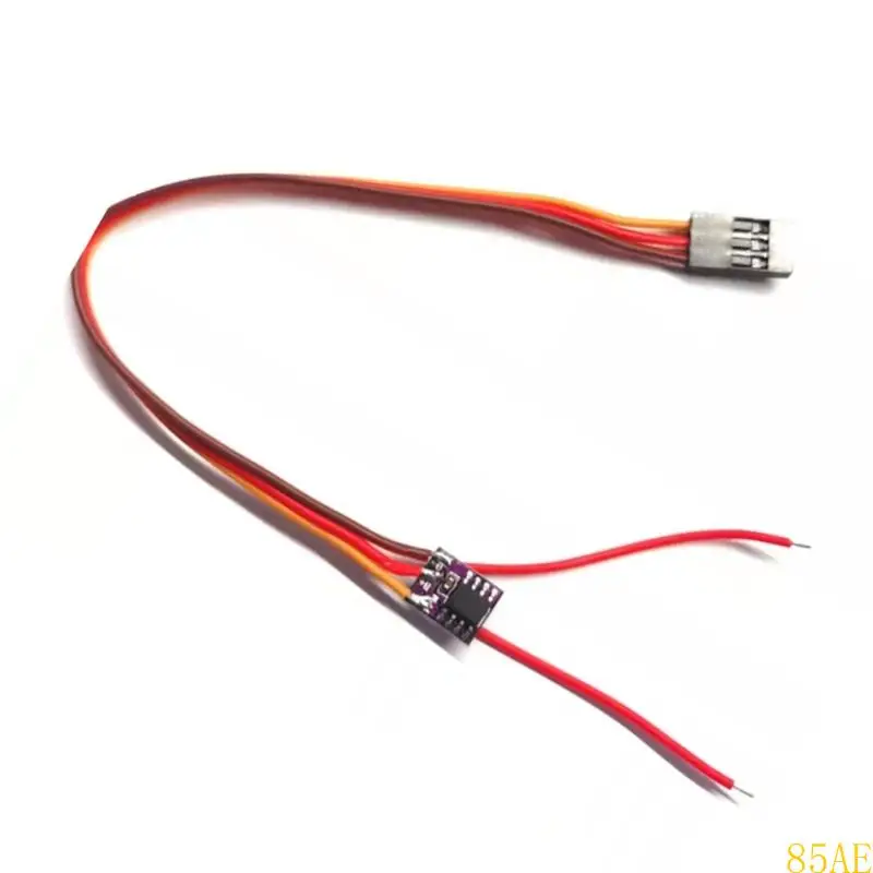 1.6A ESC cepillado para modelo de barco y coche de Control remoto, ideal para Motor sin núcleo de engranaje M10 N20 con protecciones contra sobrecalentamiento