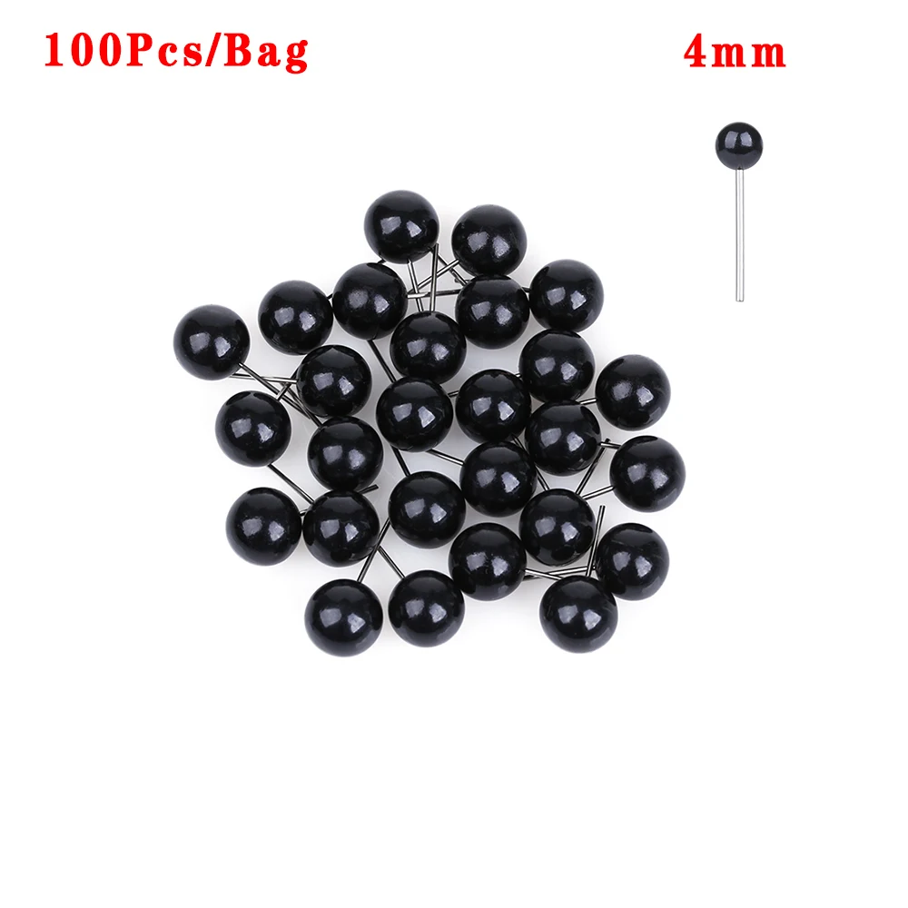 100Pcs  4mm