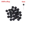 100Pcs  4mm