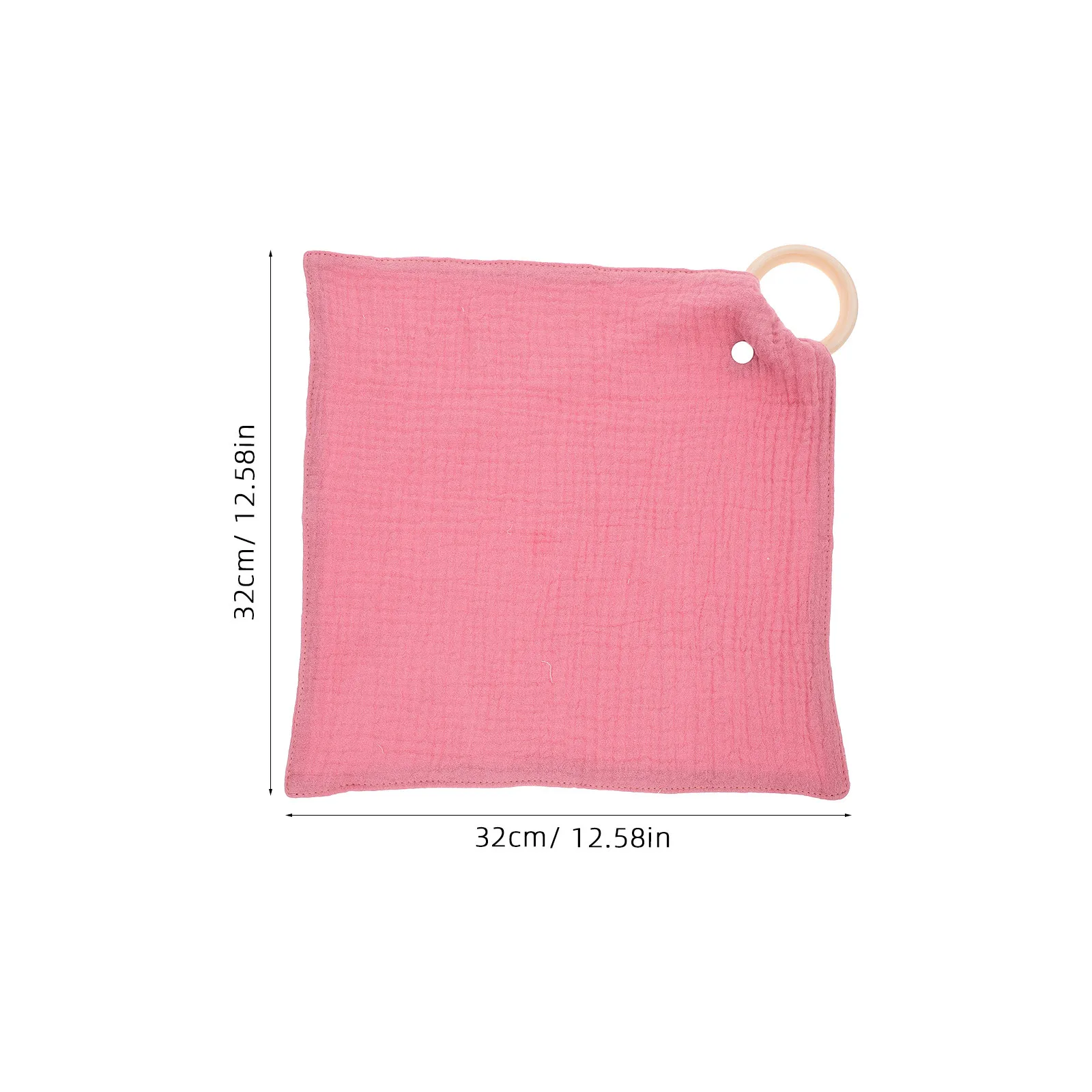 Paño para chupete para niños, manta calmante para bebés, toalla multifuncional para acurrucarse, manta decorativa pequeña para bebé para la dentición - imagen 2