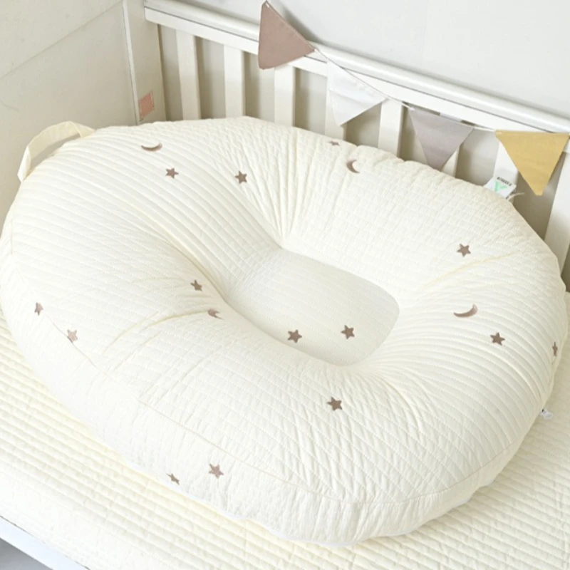 Almohada de lactancia dos en uno – Algodón con soporte ergonómico - imagen 5