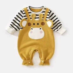 Pelele de punto con estampado animal para bebé recién nacido